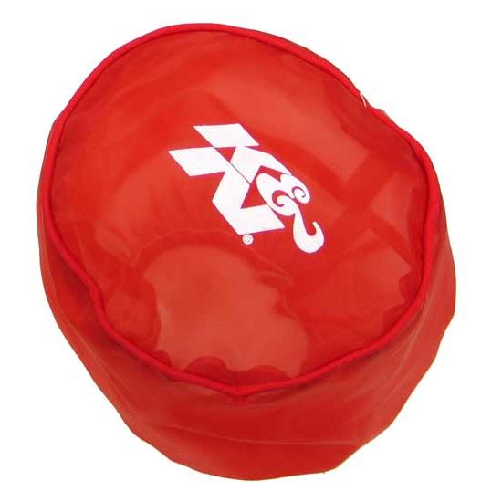 K&N RX-4990DR DryCharger Air Filter Wrap, 5.563in Tall, Red