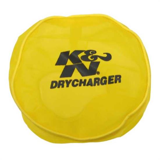 K&N RX-4990DY DryCharger Air Filter Wrap, 5.563in Tall, Yellow