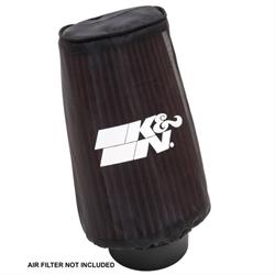K&N SN-2560DK DryCharger Air Filter Wrap, 7in Tall, Black