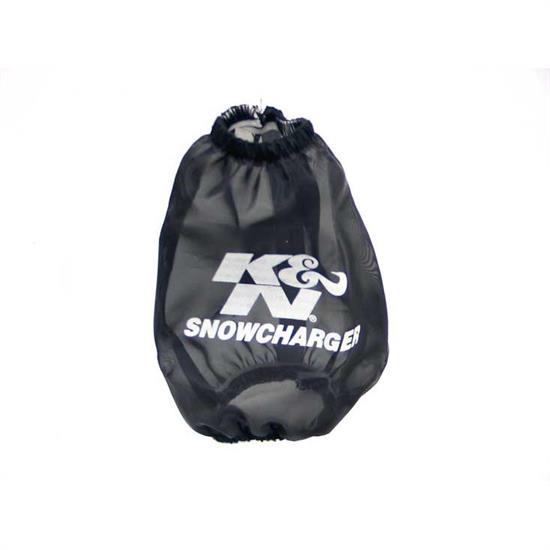 K&N SN-2570PK SnowCharger Air Filter Wrap, 5in Tall, Black