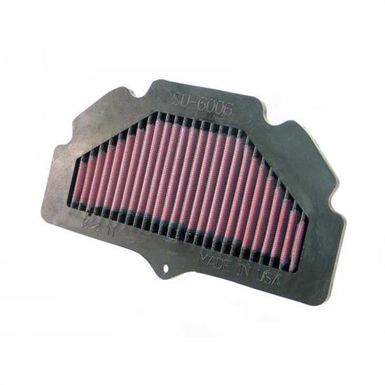 K&N SU-6006 Powersports Air Filter, Suzuki 600-750