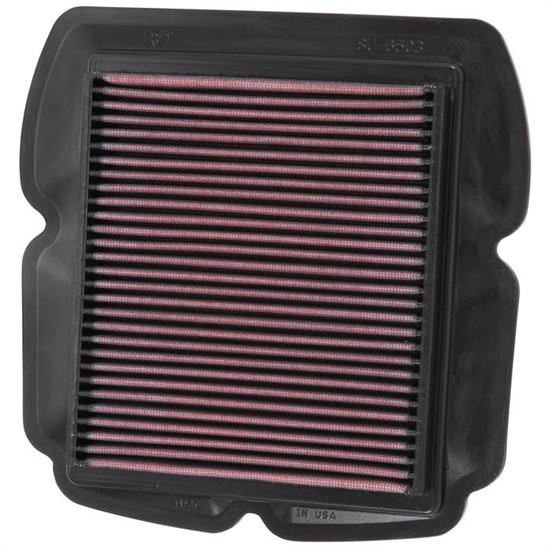 K&N SU-6503 Powersports Air Filter, Suzuki 650-1000