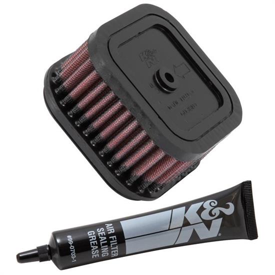 K&N YA-1201 Powersports Air Filter, Yamaha 124-125