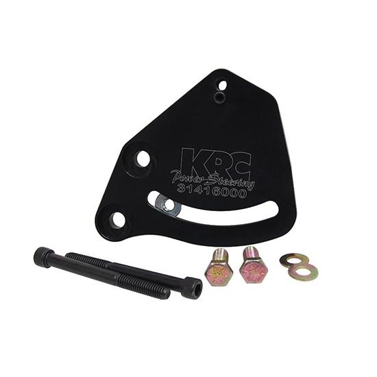 KRC 31415000 Chevy Deluxe Power Steering Pump Bracket, LH Block Mount