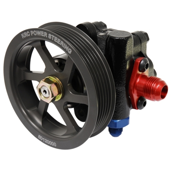 KRC Power Steering 50020000 Cast Iron Steering Pump, Serpentine