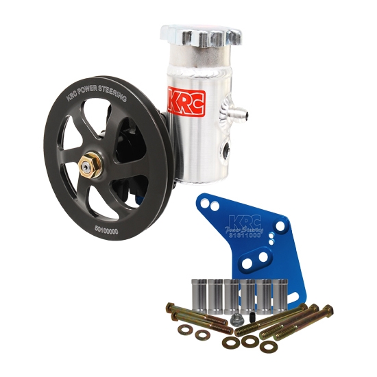 KRC Ford Cast Iron Power Steering Pump Kits, V-Belt Pulley