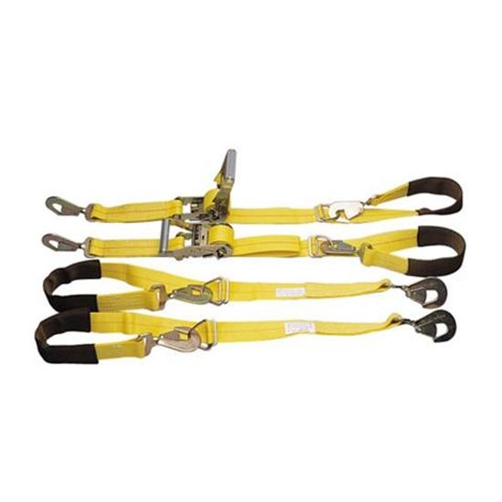 Four-Point Tie Down Kit, 10, 000 lb. Rating