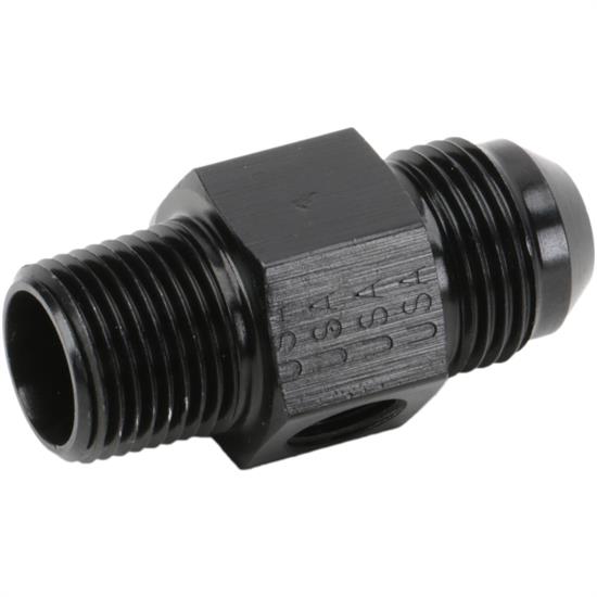 -8 Male to 3/8" male NPT With 1/8" NPT