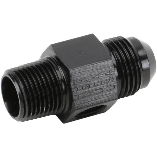 -8 Male to 3/8" male NPT With 1/8" NPT