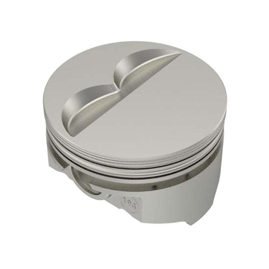 KB Chevy 377 Hypereutectic Pistons, Flat, 6.0 Rod