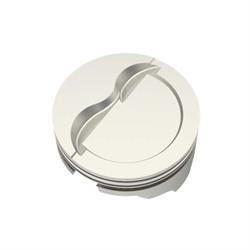 Icon Chevy 400 Forged Pistons, Dish, 6.0 Rod