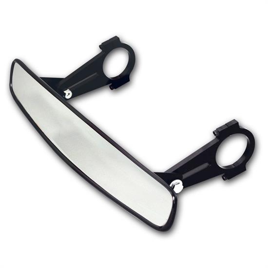Longacre 22535 14 Inch Wide Angle Mirror Kit, For 1-1/2 Inch Roll Bar