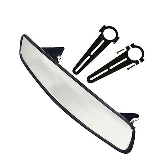 Longacre 22536 14 Inch Wide Angle Mirror Kit, Long Brackets