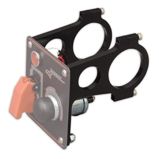 Longacre 52-22783 Universal Switch Panel Brackets, 1-3/4 Roll Bar