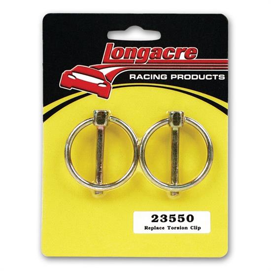 Longacre 23550 Replacement Torsion Clips, Pack of 2