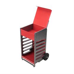 Longacre Computerscales w/Wireless Tablet Xli, Storage Cart