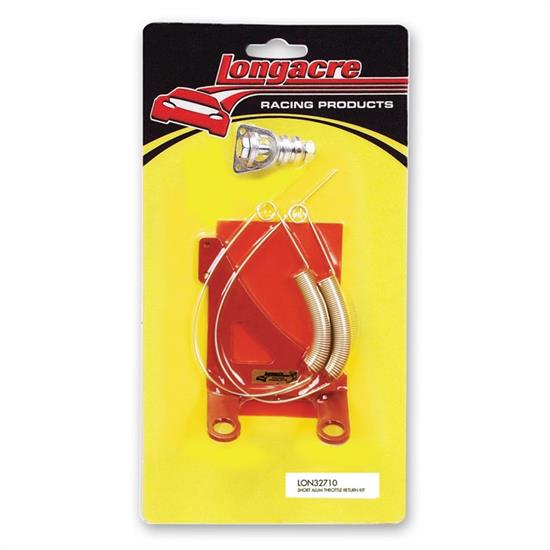 Longacre 32710 Throttle Return Spring Kit, Short, Small Block Chevy