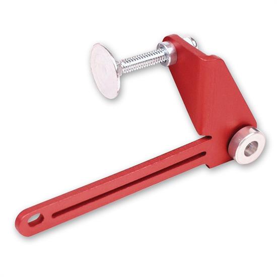 Longacre 32730 Primary Throttle Stop Bracket, Holley 4 BBL Carburetors