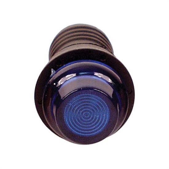 Longacre 52-41805 Replacement Light Assembly, Blue, 3/4 Inch Hole