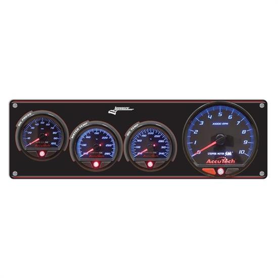 Longacre 52-44471 3 Gauge Panel with AccuTech SMi Gauges