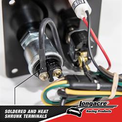 Longacre® 52-44863 Alum. Flip-Up Ign. Start Panel with Light