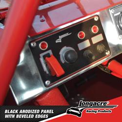 Longacre® 52-44867 Alum. Flip-Up Ign. Start Panel, 2 Switch