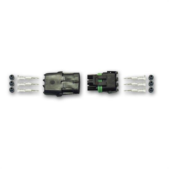 Longacre 52-44913 Weather Pack Connector Kit - 3 pin