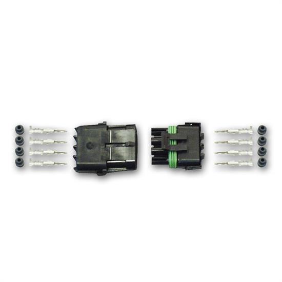 Longacre 44914 Weather Pack Connector Kit - 4 pin