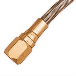 Longacre® 52-45143 Brake line - 18 in #3 w/ #3 AN both ends