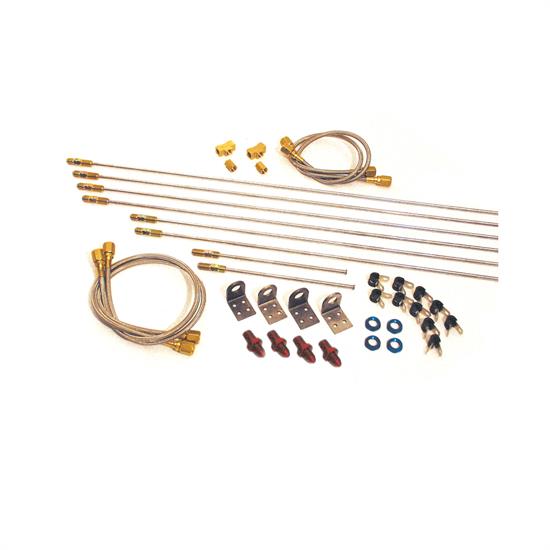 Longacre® 52-45215 Complete Brake Line Kit - #3 AN