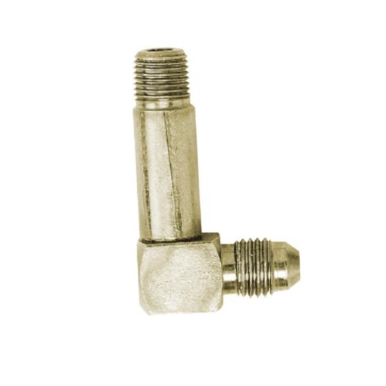 Longacre® 52-45220 Long Leg Caliper Fitting, 1/8 NPT x -4 AN