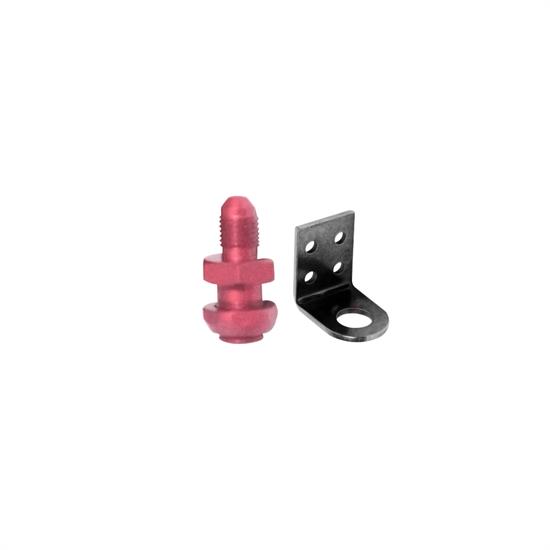 Longacre® 52-45286 #3 Brake Line Frame Fitting w/ Tab & Nut