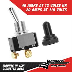 Longacre® 52-45423 Weatherproof HD 40 Amp Ignition Switch