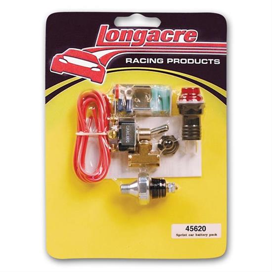 Longacre® 52-45624 Sprint Car Ign. Kit w/ Weatherproof Switch