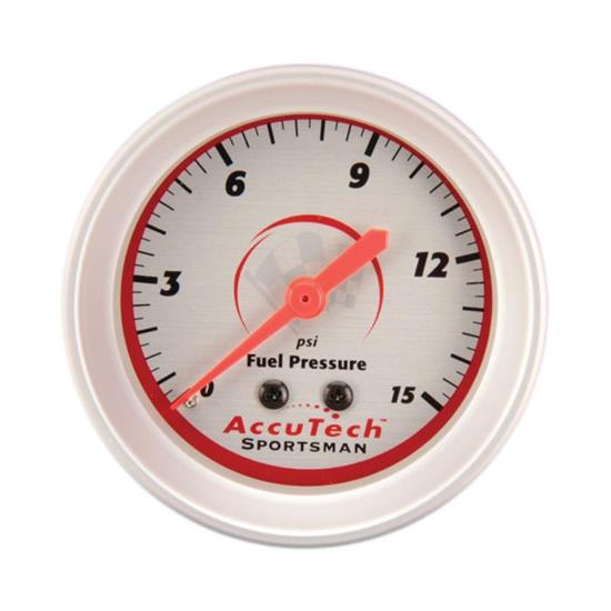 Longacre 46506 AccuTech Sportsman Mechanical Fuel Pressure Gauge