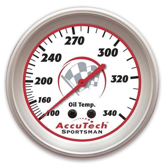 Longacre 46521 AccuTech Sportsman 2015 Oil Temp Gauge