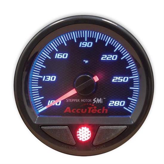 Longacre® 46550 AccuTech® SMi Oil Temp. Gauge, 100-280 F
