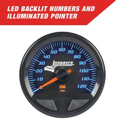 Longacre® 52-46741 SMi Elite Waterproof Oil Pressure Gauge