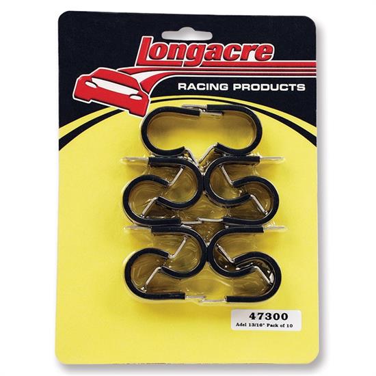 Longacre 47400 Adel line clamps - 15/16 in. ID #10 & #12 lines, set of 10
