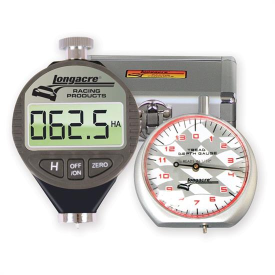 Longacre 50557 Digital Tire Durometer & Dial Tread Depth Gauge
