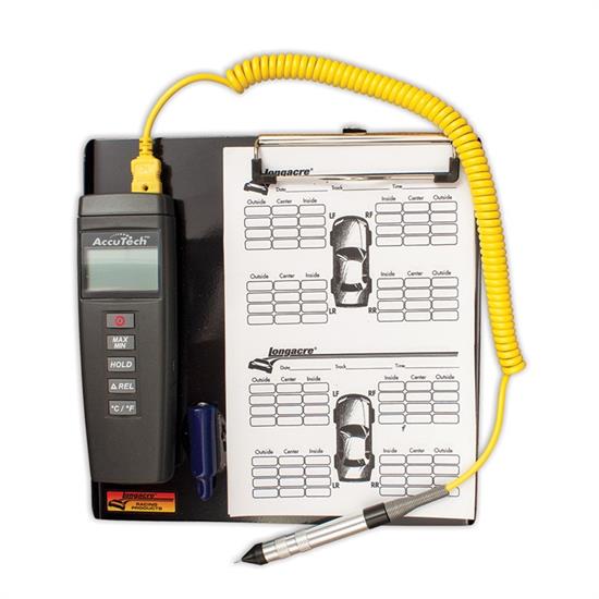 Longacre 50642 AccuTech Deluxe Digital Pyrometer with Clipboard