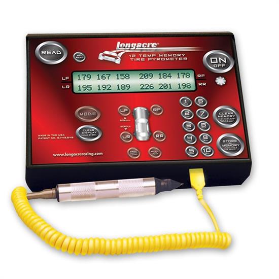 Longacre 50691 Deluxe Memory Tire Pyrometer - Deg.C