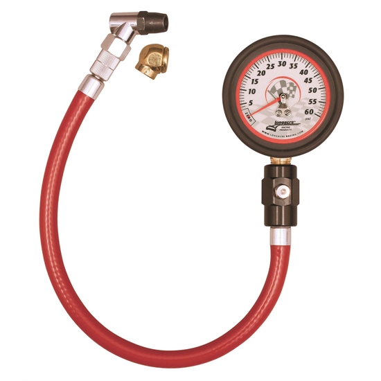 Longacre 52004 0-60 PSI Tire Pressure Gauge, 2 Inch