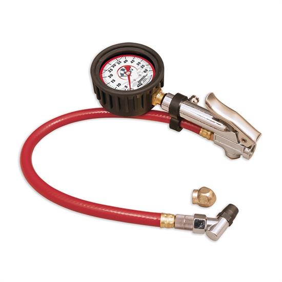 Longacre 52-52008 Liquid Filled 2.5" Quick Fill Tire Gauge 0-60