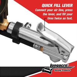 Longacre® 52-52008 Liquid Filled 2.5 Quick Fill Gauge, 0-60