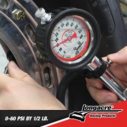 Longacre® 52-52008 Liquid Filled 2.5 Quick Fill Gauge, 0-60