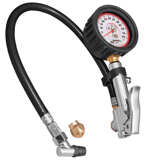 Longacre® 52-52009 Deluxe 2-1/2 GID Quick Fill Gauge 0-60 psi