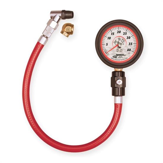 Longacre 52013 Tire Pressure Gauge, 2-1/2 Inch, 0-40 PSI