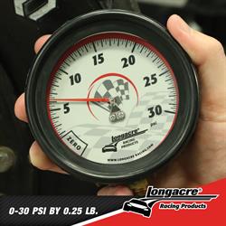 Longacre® 52-52021 Magnum 3-1/2 GID Tire Gauge 0-30 by 1/4 lb