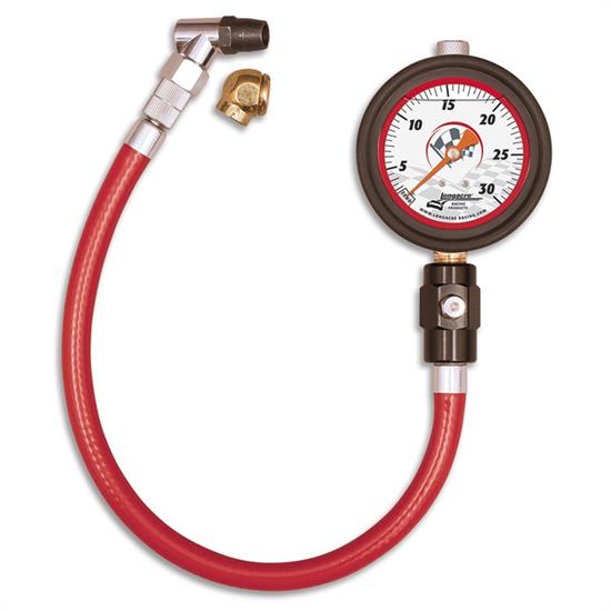 Longacre 52-52022 Liquid Filled 21/2 Tire Gauge 0-30 by 1/2 lb